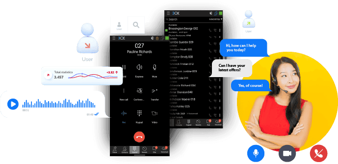CallnClear 3CX softphone